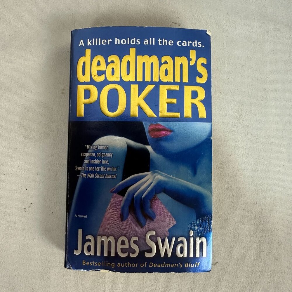 Deadman’s Poker James Swain 2006 Mass Market Paperback Expert Card Cheats Novel